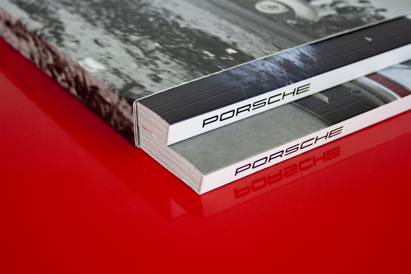 Porsche 70 Jahre Reproshot Schuber R&uuml;cken